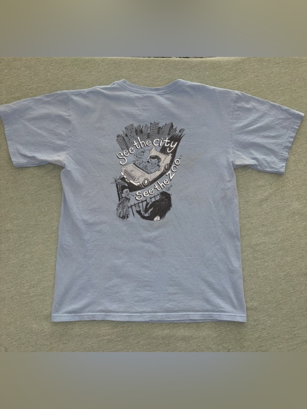 Vintage 1997 Phish Pollock Slave To The Traffic Light Shirt